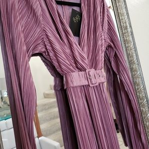 Pleated Maxi Dress